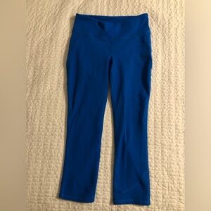 Fabletics CROPPED Blue Leggings